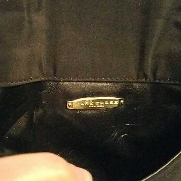 VINTAGE Mark Cross NY Saddle Bag - Picture 3 of 8